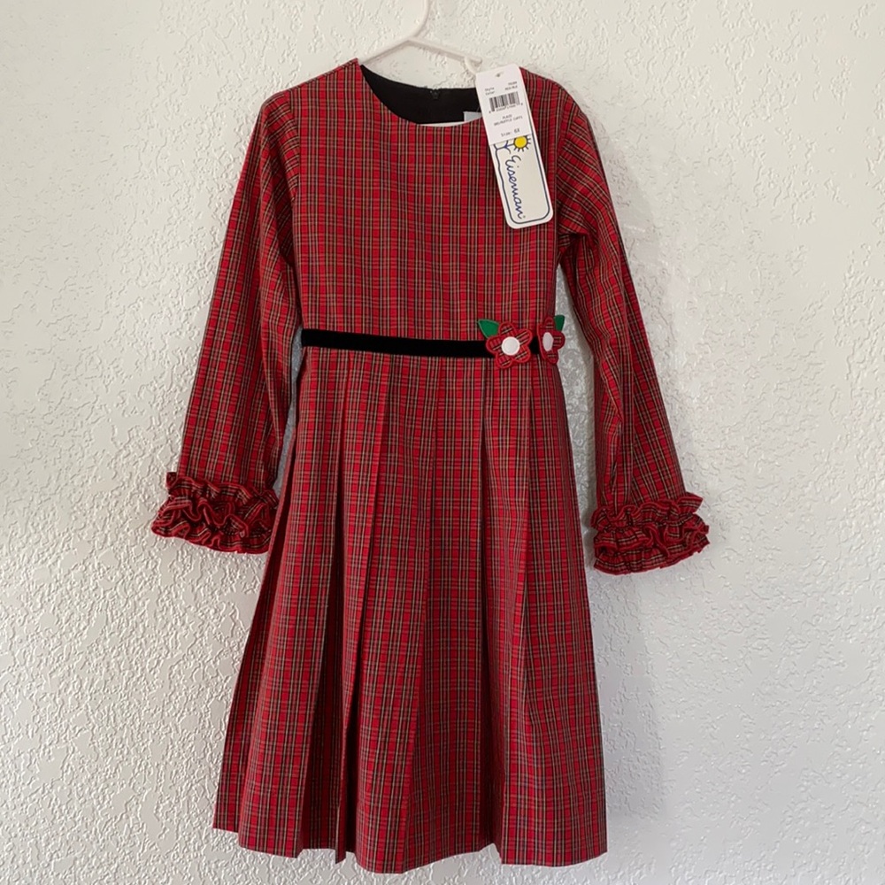 NWT Florence Eiseman Girls Holiday Dress